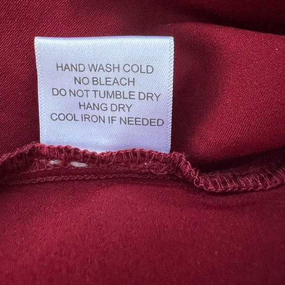 Red Backless NBD Lace Mini Dress Sz Small - Picture 13 of 14